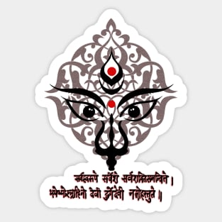 Durga : Abstract Design Sticker